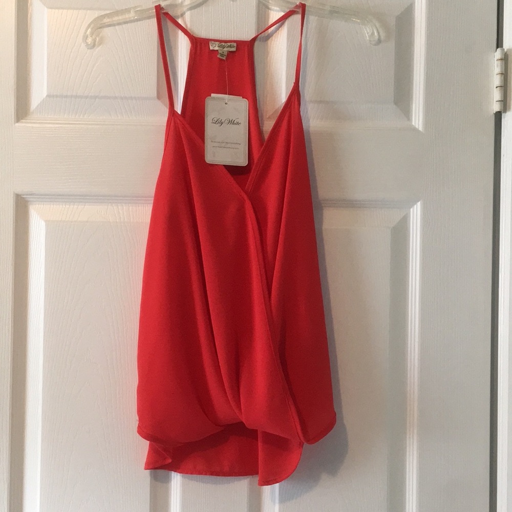 Red Racerback Tank Top